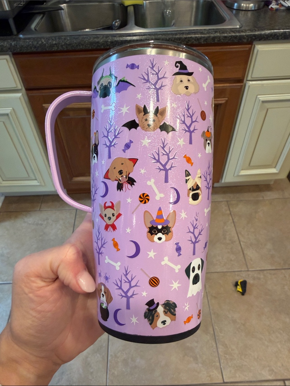 Halloween pups swig life tumbler